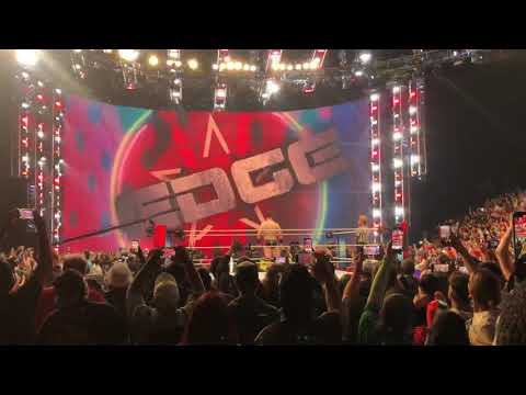 Edge’s Last WWE Entrance (Live)