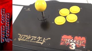 Tekken 3 HORI Arcade '90 Retro Fightstick Review & Gameplay