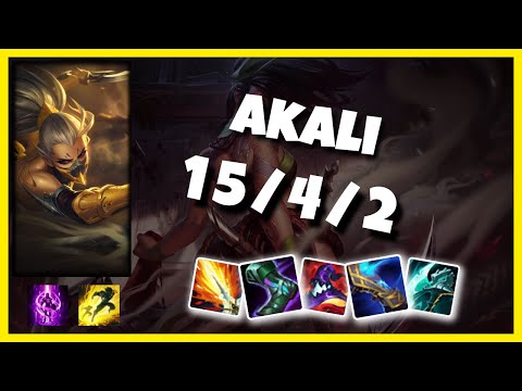 Akali vs Lucian BR Challenger MID (15/4/2) Gameplay Replay - Patch 10.23