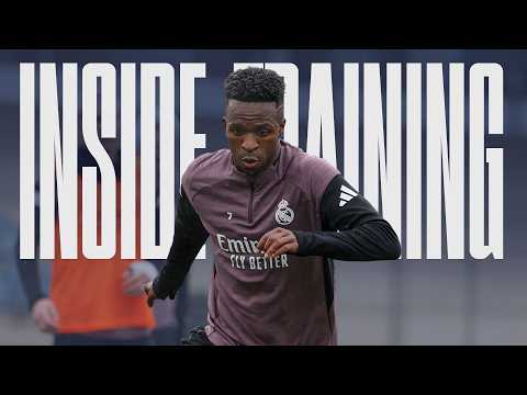 Real Madrid step up work ahead of Benfica! | Real Madrid City