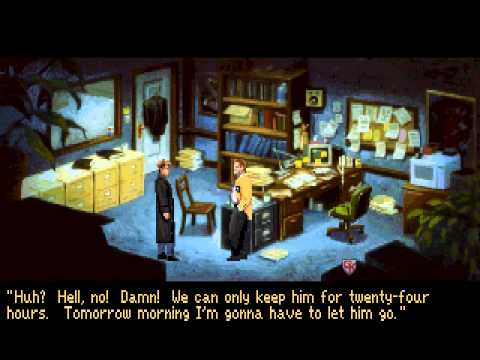 Let's Play Gabriel Knight - part 25 - Police interrogation