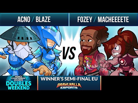 Acno & Blaze vs Macheeeete & Fozey - Winner's Semi-Final - BCX Doubles 2020 - 2v2 EU