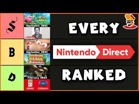 I Ranked Every Switch-Era Nintendo Direct (ft. @RogersBase)