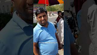 Luke Damant drinks $0.40 coconut on hot day in Jaipur, India 🇮🇳 #shorts