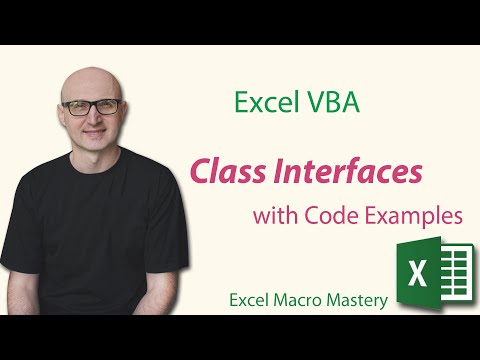 How to Use Class Interfaces in Excel VBA