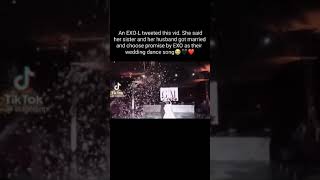 Download lagu Exols wedding with ' promise ' song 🥺 #exo #exopromise #ot9 mp3