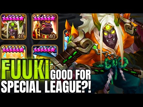That's how well FUUKI Performs in 4⭐ or below Battle! - Summoners War