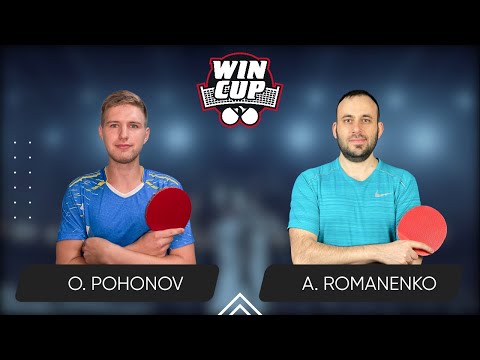 16:30 Oleksandr Pohonov  - Andrii Romanenko West 3 WIN CUP 14.07.2024 | Table Tennis WINCUP