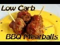 Atkins Diet Recipes: Low Carb Cocktail Meatballs (IF)