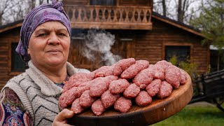 Odun ateşinde pişmiş sebzeli Kazan köftesi — köy usulü 🏡🥩