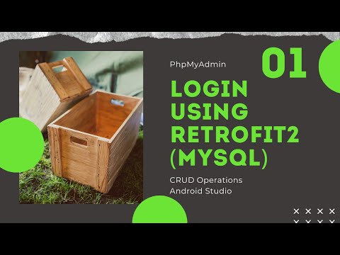 PART 1 Login MySql Database using Retrofit 2020 LATEST Series (Android Studio)