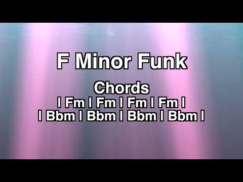 F MINOR FUNK BACKING TRACK - 110 BPM - SUPER FUNKY GROOVE JAM TRACK FOR SOLOS AND IMPROVISATION