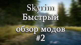 Skyrim: Быстрый обзор модов #2 - Cloaks of Skyrim, Immersive Weapons, skyBirds, Last Dragon