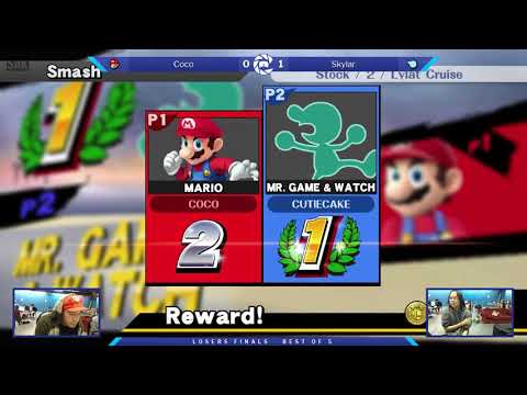 The Smash Lab 119 Losers Finals - Coco (Mario) vs Skylar (Mr. Game & Watch)