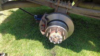 Dodge Ram 2500 Rear Brakes and Parking Brake Replacement