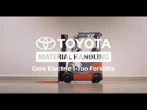 Toyota Material Handling | Products: 1-ton Core Electric