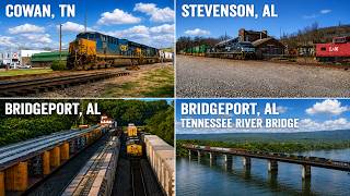 🔴CSX Chattanooga Sub - Nashville to Chattanooga - 4  Panel
