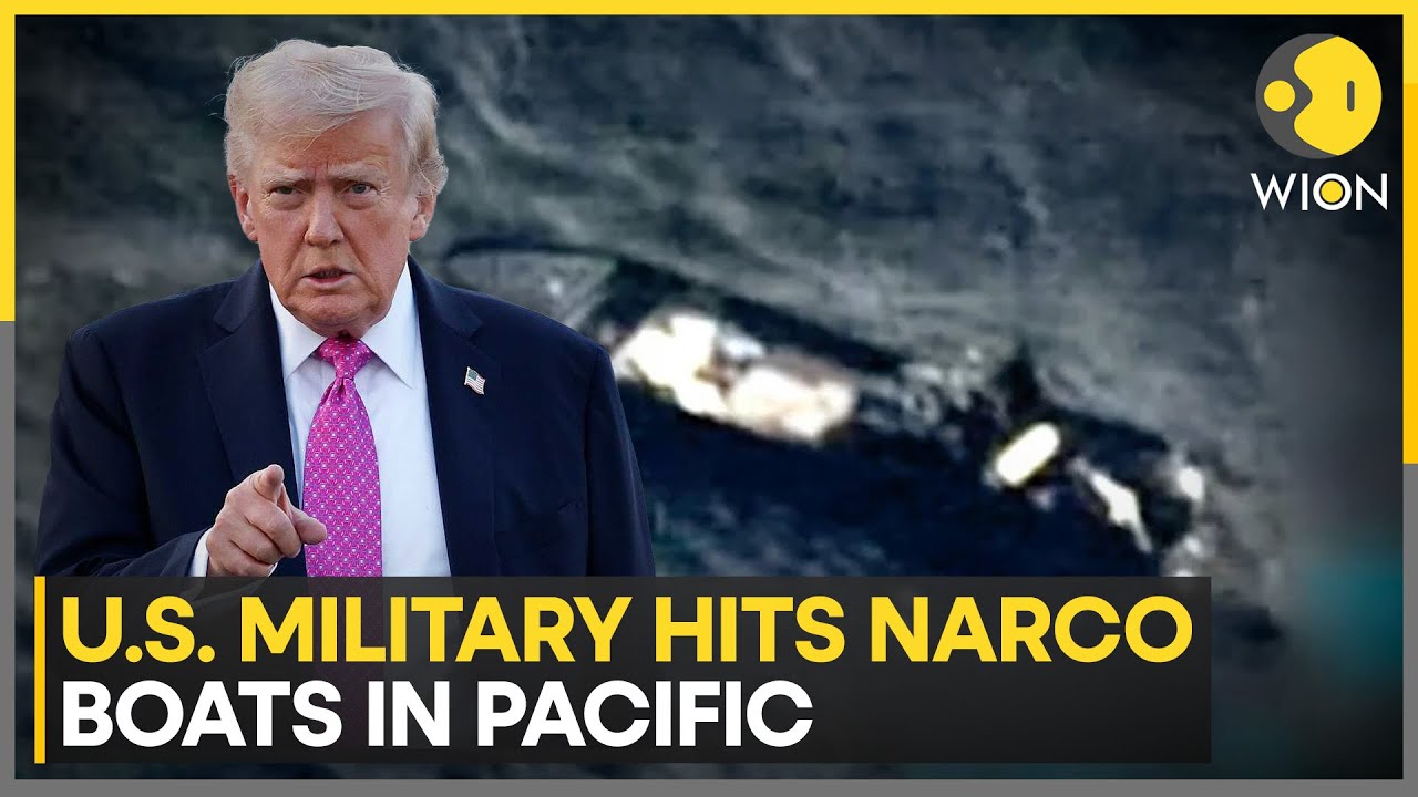 U.S.-Venezuela: Five Killed as US Targets Narco Boats in Pacific Waters | WION