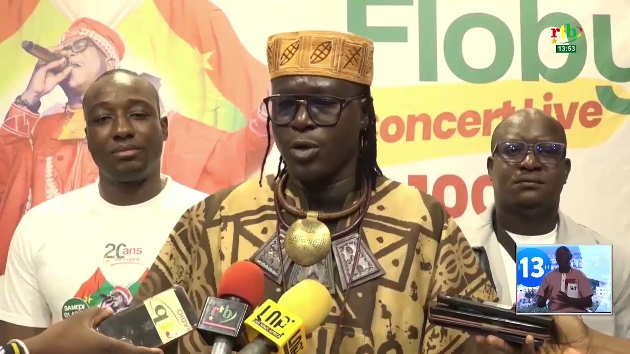20 ans de carrière de Floby : un concert gratuit en vue pour dire merci au peuple burkinabè