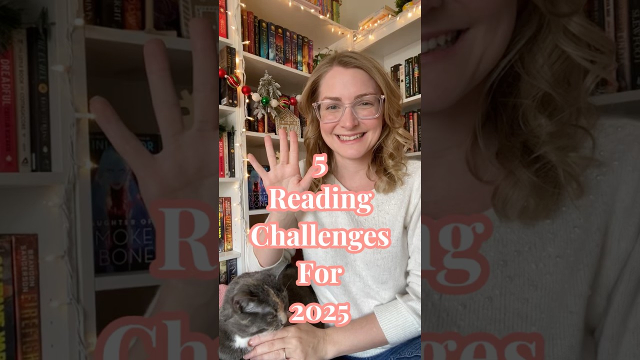 5 Reading Challenges for 2025 #books #readingchallenge #physicaltbr #reading