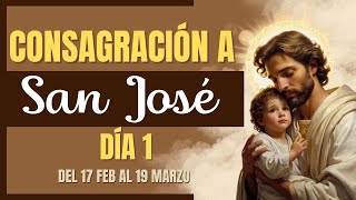 Consagración a San José Día #1 | Coronilla a San José y meditación
