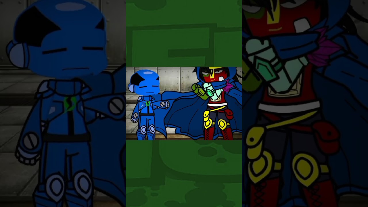 Ultimate Kevin VS Ultimate Echo Echo be like: | Ben 10 UA | Gacha #ben10 #gacha #ben10gacha  #shorts