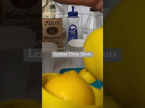 Lemon Drop Shots Easy Recipe