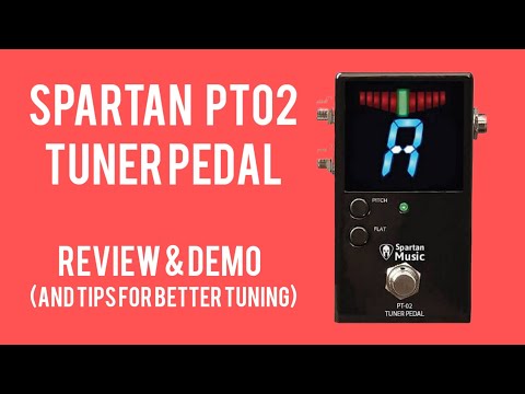 The BEST Budget Pedals - Spartan PT 02 Guitar Tuner