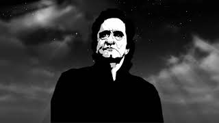 Johnny Cash  -  I Hung My Head  (Lyrics)