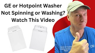 GE or Hotpoint Washer Won't Spin? Here's the Fix