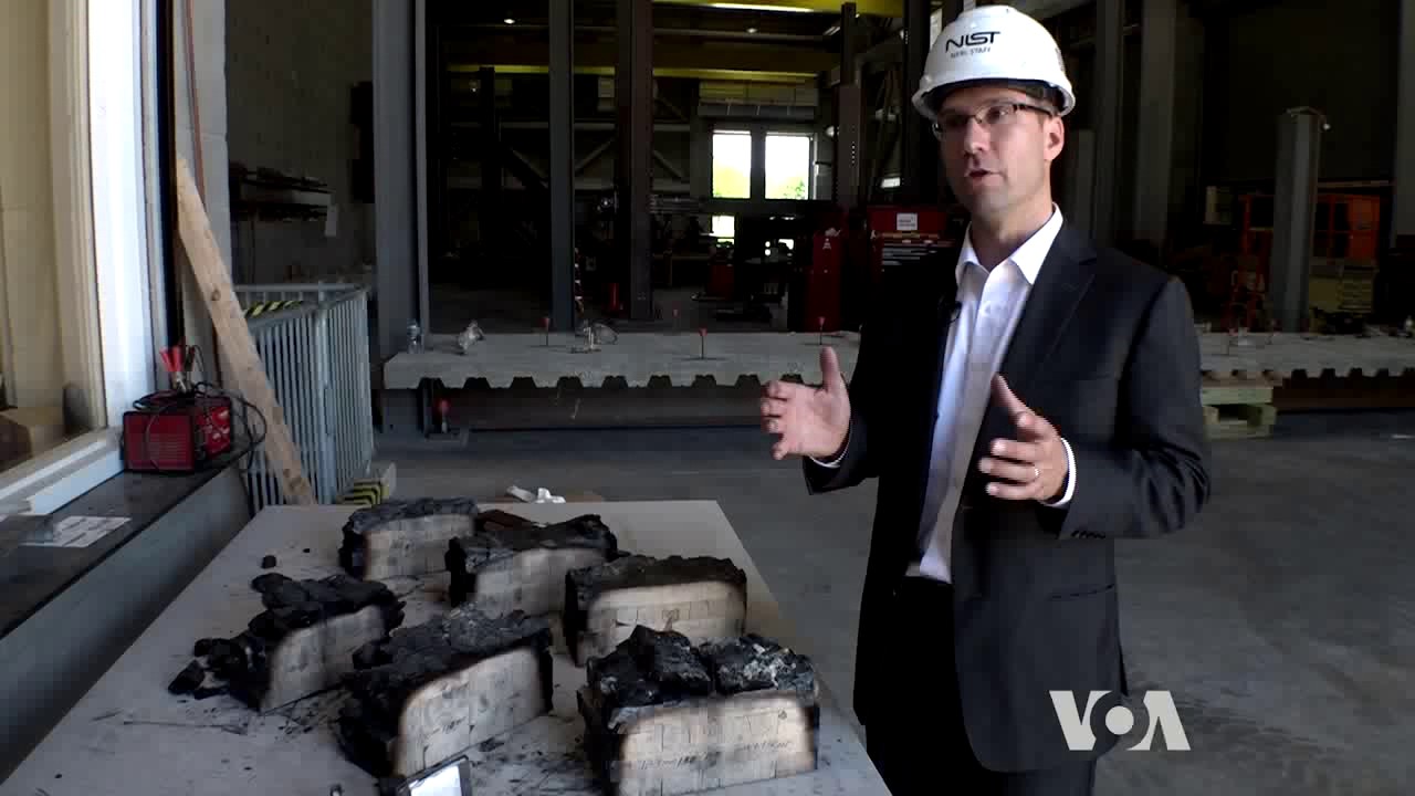 Lab Fire-tests New Building Materials