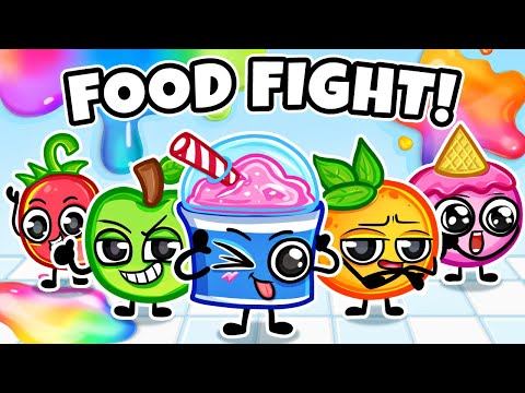 FUNNIEST FOOD FIGHT GAME EVER!
