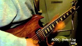 AC/DC Shake A Leg Guitar Solo