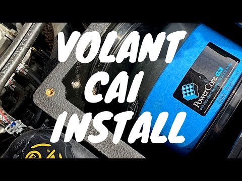 Volant Intake install 2017 Silverado