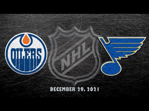 NHL Oilers vs Blues | Dec.29, 2021