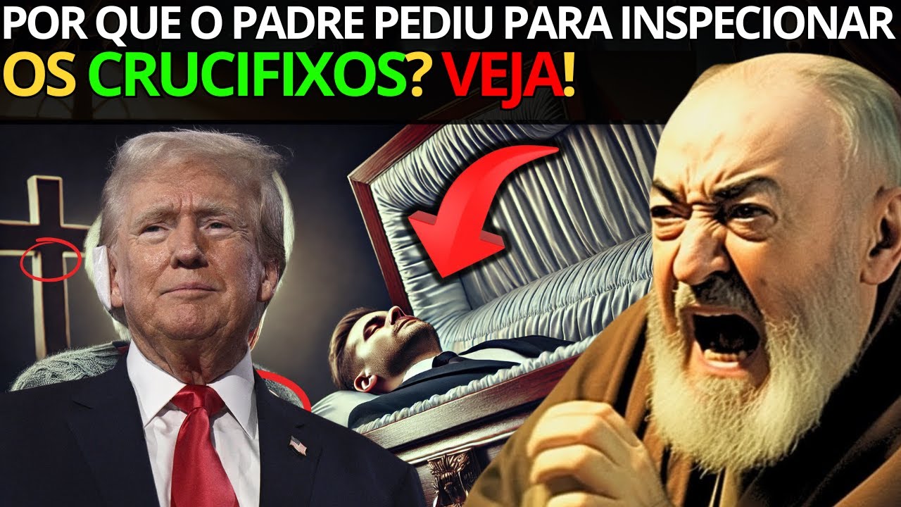 TERRIVEL SE VOCÊ GUARDA UM CRUCIFIXO EM CASA, ESTE AVISO DO PADRE PIO PODE MUDAR TUDO