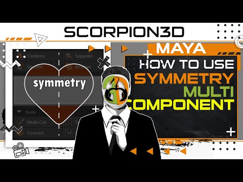 MAYA BASICS MODELING TOOLKIT - SYMMETRY, LET'S MAKE BABY STEPS FOR BEGINNERS