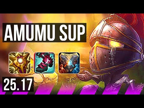 AMUMU & Kai'Sa vs BLITZCRANK & Aphelios (SUP) | KR Master | 25.17