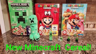 Creeper Crunch Minecraft Cereal!
