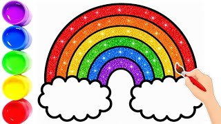 Easy Rainbow Drawing For Kids 🌈✨️ Learning Video For Kids | Drawing For Kids | drawing for kids