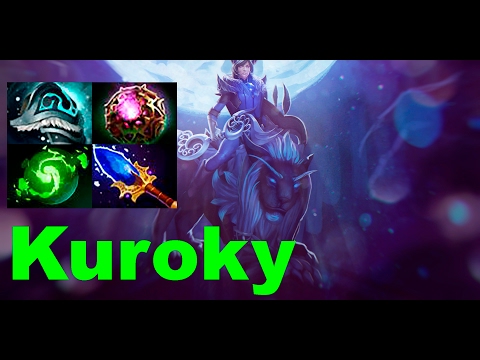 Kuroky Luna pro aghanim's | crazy build | pro Gameplay | Highlights — Dota 2