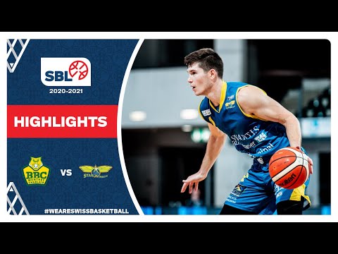 SBL 20/21 Highlights - BBC Monthey-Chablais vs Starwings Basket