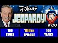 Disney Jeopardy EPISODE 100 100 Clue Trivia Game Show