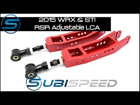 Subispeed - 2015 WRX & STI RSR Adjustable Lower Control Arms