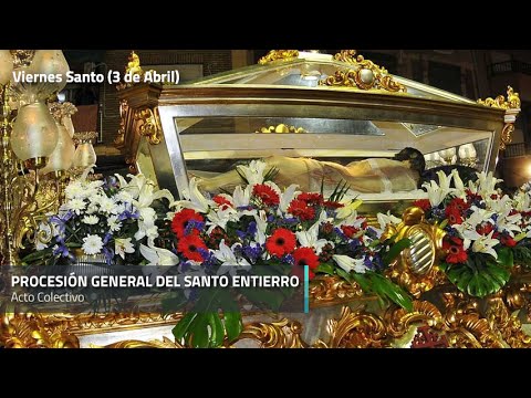 Semana Santa Marinera 2015 - Procesión general del Santo Entierro