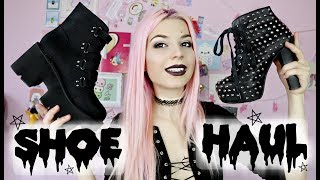 My Goth/ Alternative Shoe Collection