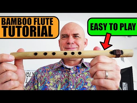 Bamboo Flute Tutorial - "Sweet B" - Easy To Play Flute & Great For Beginners