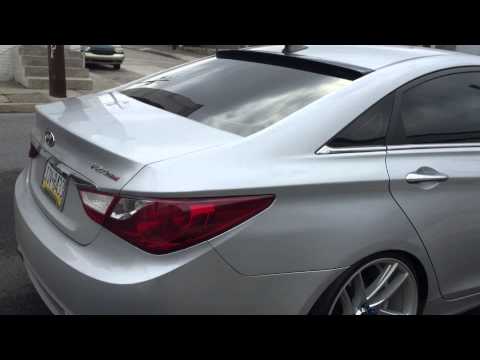 2011 Sonata SE on D2 Coilovers