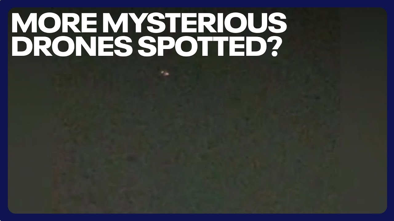 More mysterious drones spotted over New Jersey?