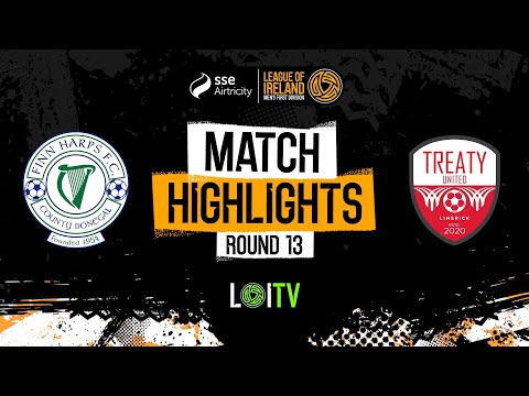 SSE Airtricity Men's First Division Round 13 | Finn Harps 1-0 Treaty United | Highlights